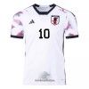 Officiële Voetbalshirt Japan MINAMINO 10 Uit WK 2022 - Heren